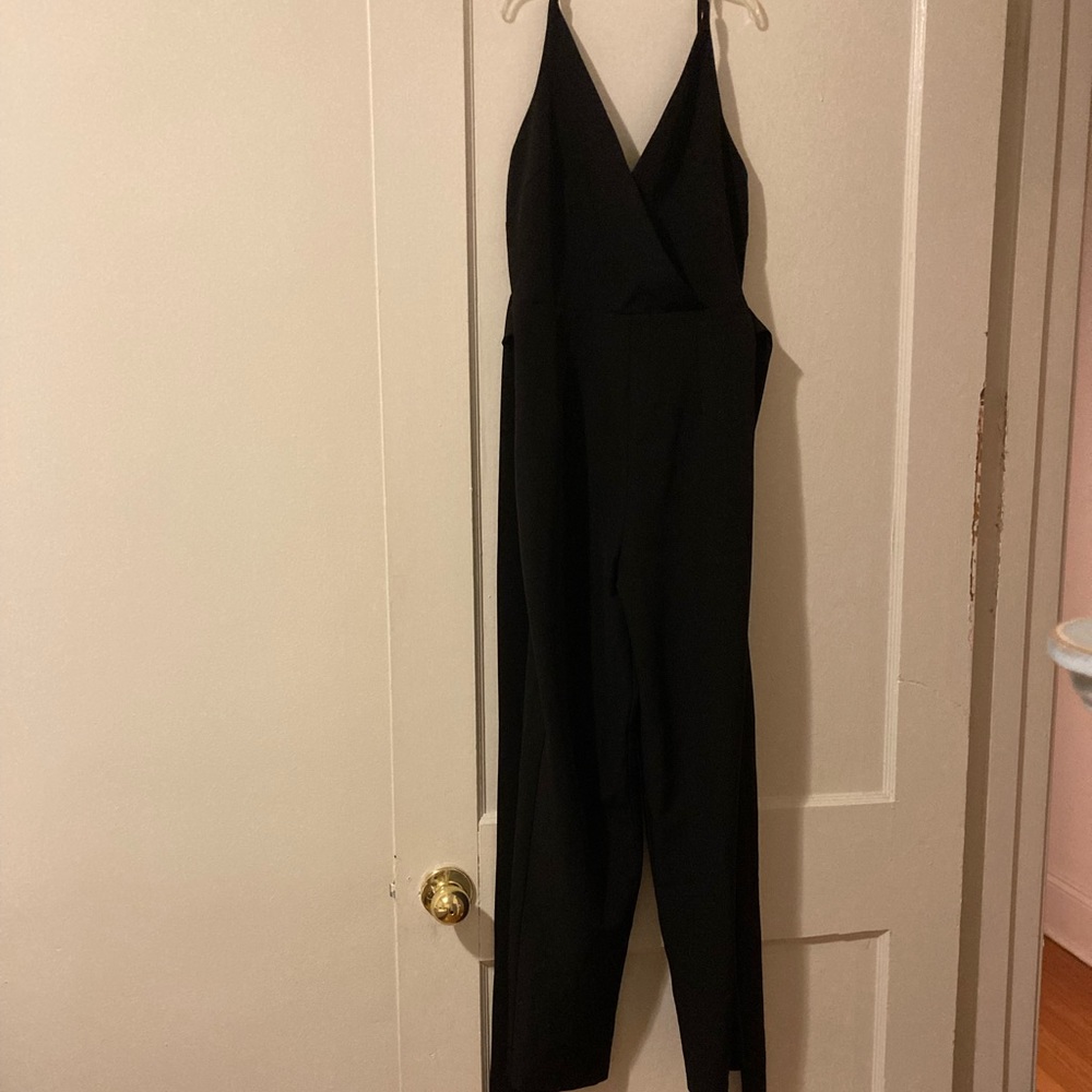 ASOS Black low cut jumpsuit - Picture 9 of 9